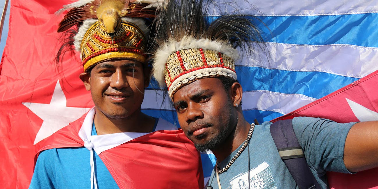 Morning Star rises in the Amazon of the Pacific as West Papuans mark Independence Day 