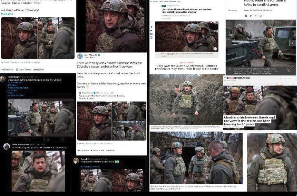 Wag the Dog. Russia/Ukraine War Fake News Galore
