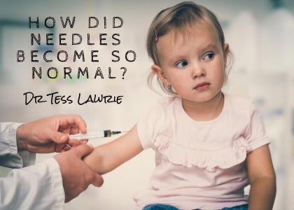 How did needles become so normal? 