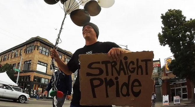 FAQs for Straight Pride Parade