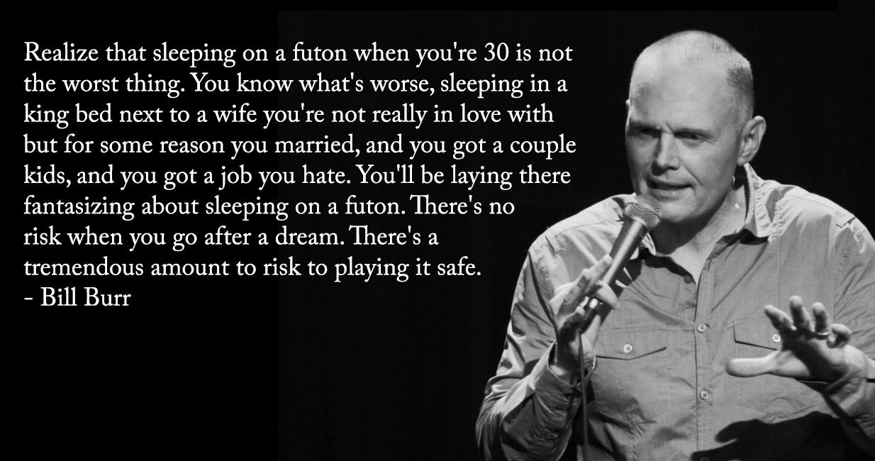 Bill Burr on emotions, writing, and becoming undeniable
