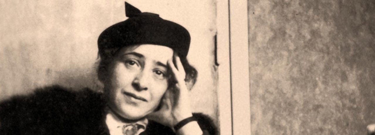 On Hannah Arendt, Modernity, & Fascism, &