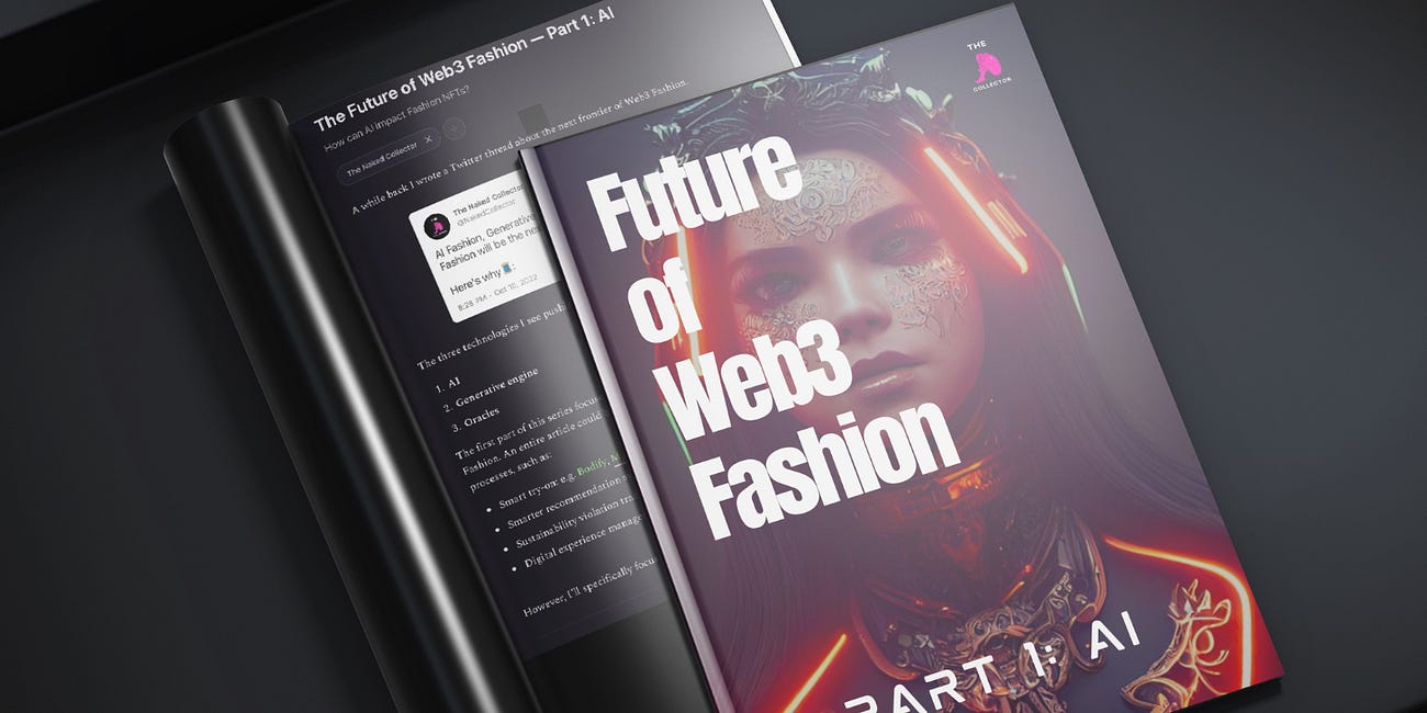 The Future of Web3 Fashion — Part 1: AI