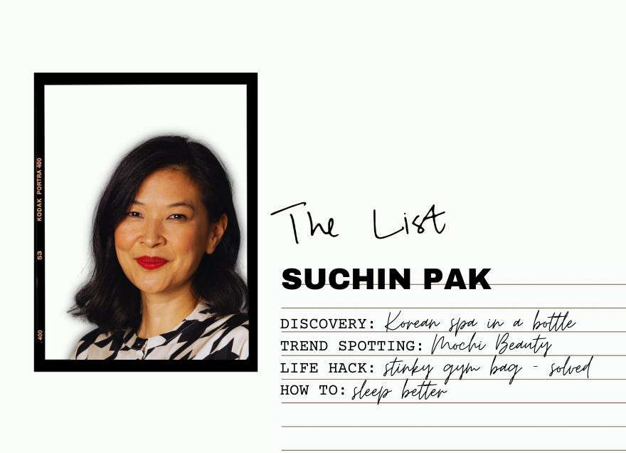 My List: SuChin Pak