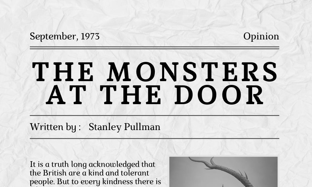 Bonus: The Monsters at the Door