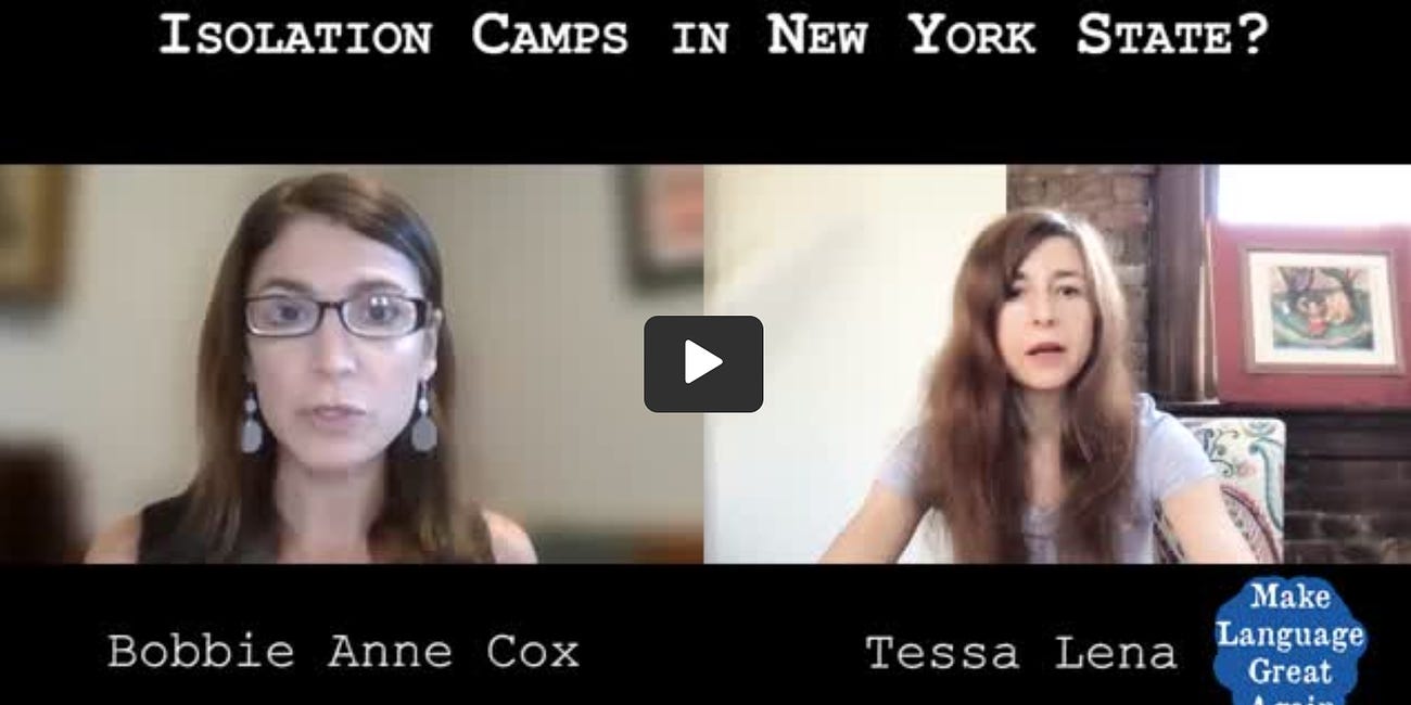 Isolation Camps in New York State: A Conversation with Attorney Bobbie Anne Cox