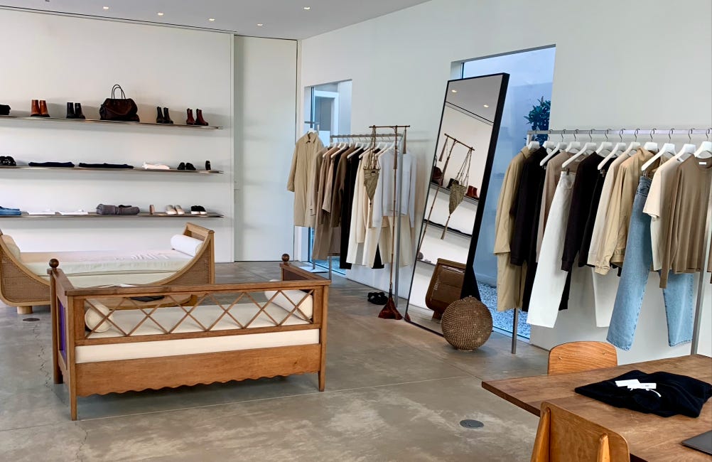 Notes taken: The Row, Los Angeles flagship