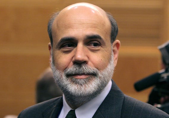 Ben Bernanke Winning The Nobel Prize In Economics Is A Sick Joke 