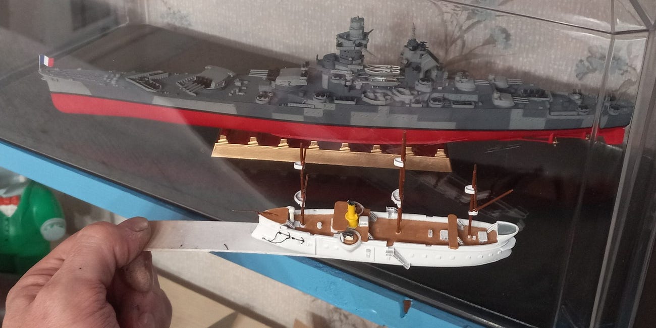 Eighty Years Of French Navalism In 1/700 Scale