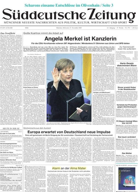 Goodbye Merkel: Chancellor, Queen of Europe, German's Mother Theresa for Refugees, and Disney Princess