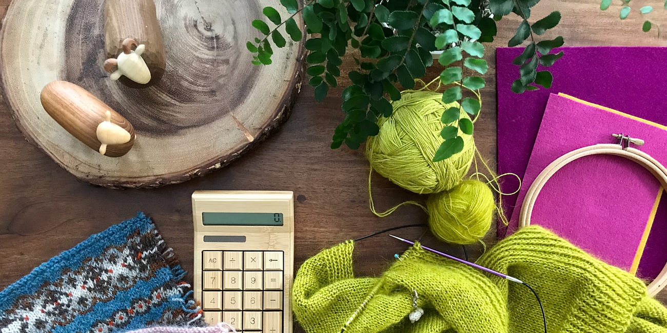 Knitting as a creative practice