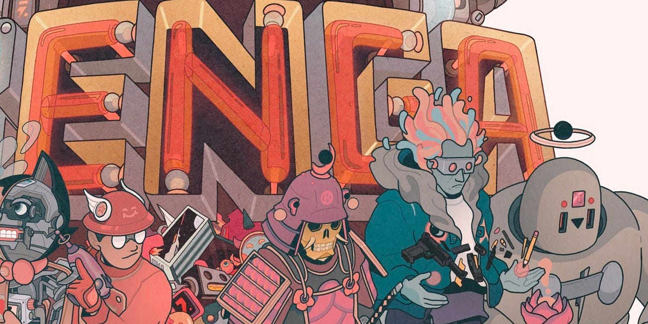 【RENGA】漫画家が出した10,000体のキャラクターNFTとは？