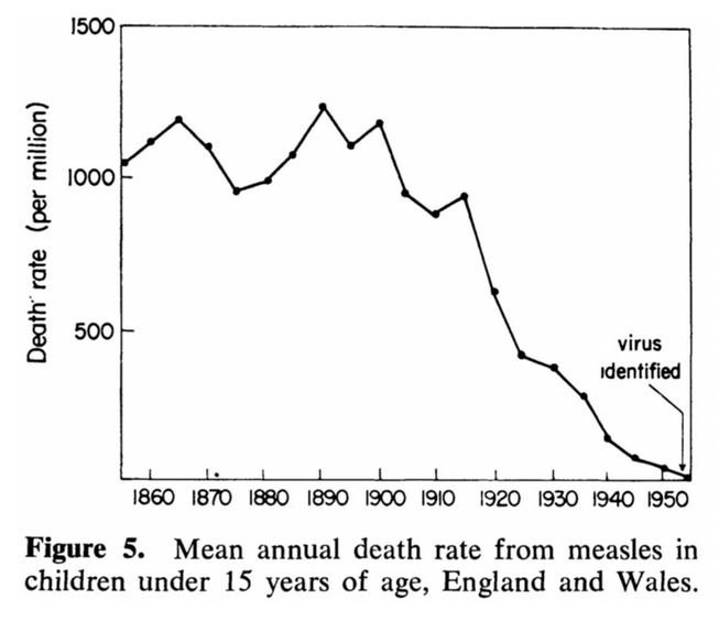 The Impact of Vaccines on Mortality Decline Since 1900—According to Published Science 