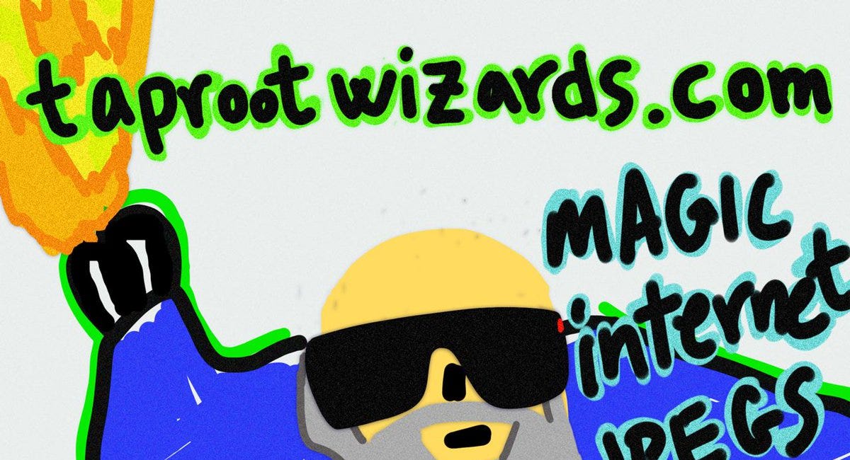 【Taproot Wizard】Bitcoinのチェーン上にNFTが誕生！この取り組みがBitcoinコミュニティ内の大きな火種に、、