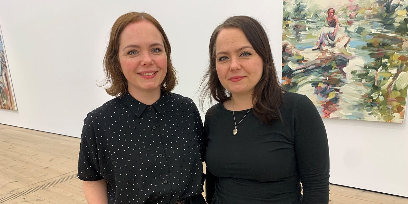 Twin painters share Baltic spotlight