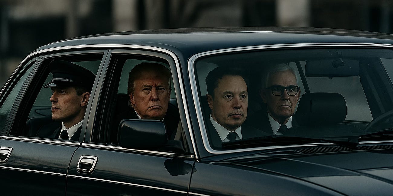 The Putinization of America: Who’s Driving America Now—And Why Are the Rest of Us Gagged in the Trunk While the Billionaires Floor It?