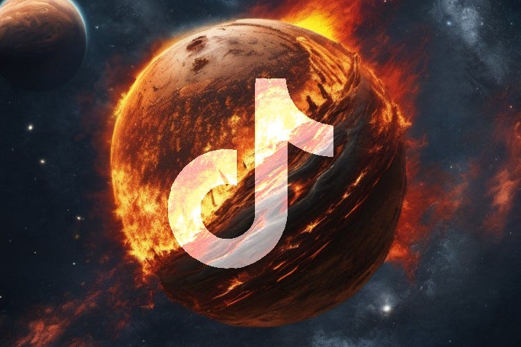 Don't Ban TikTok Just Because it's a Flaming Planet of Dinosaur Shit