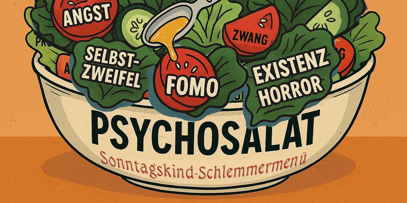 Psychosalat mit Coachingvinaigrette
