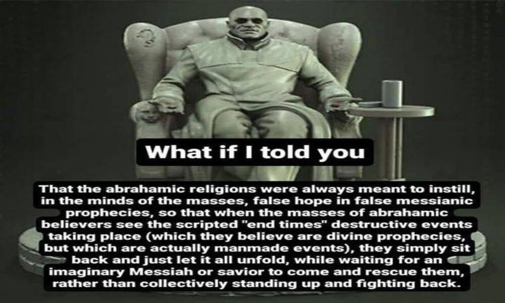 The parable of, "What if I told you ..."