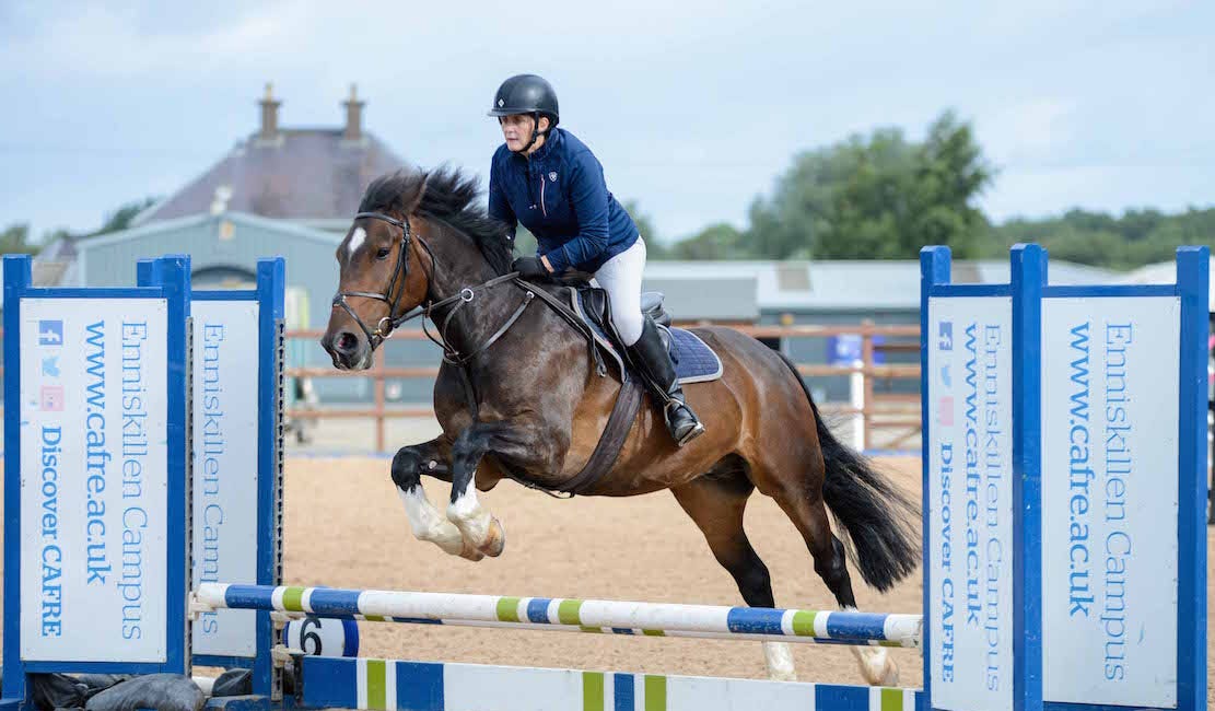Latest show jumping action from The Meadows
