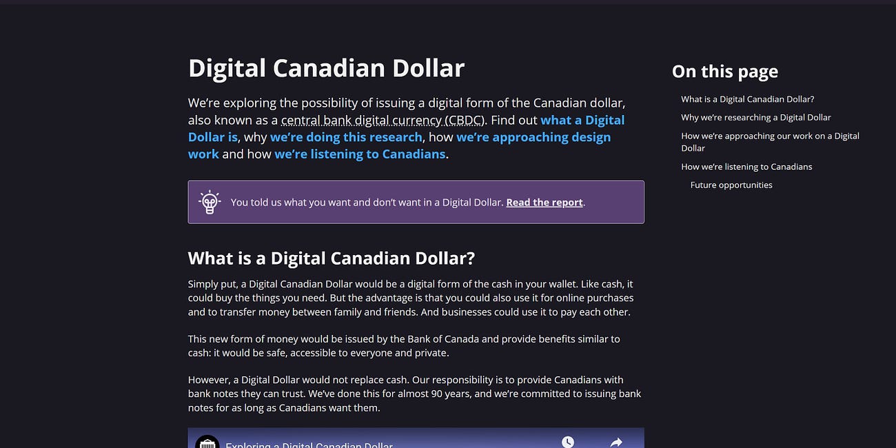 Is the Bank of Canada Going ahead With the Digital Canadian Dollar?