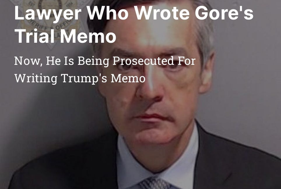 Bush v Gore: Meet The Lawyer Who Wrote Gore's Trial Memo