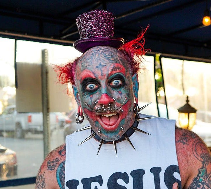 Meet The Literal Clown ‘Casting Out Demons’ in Viral Exorcism Video