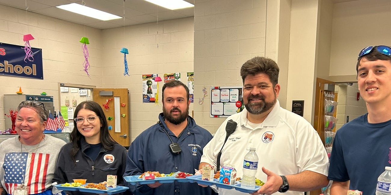 Prine Elementary Honors Manatee County EMS with Heartfelt First Responders Day Lunch