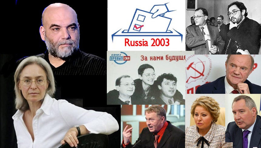 La Russia 20 anni fa: Censura, propaganda, manipolazione e frode elettorale 