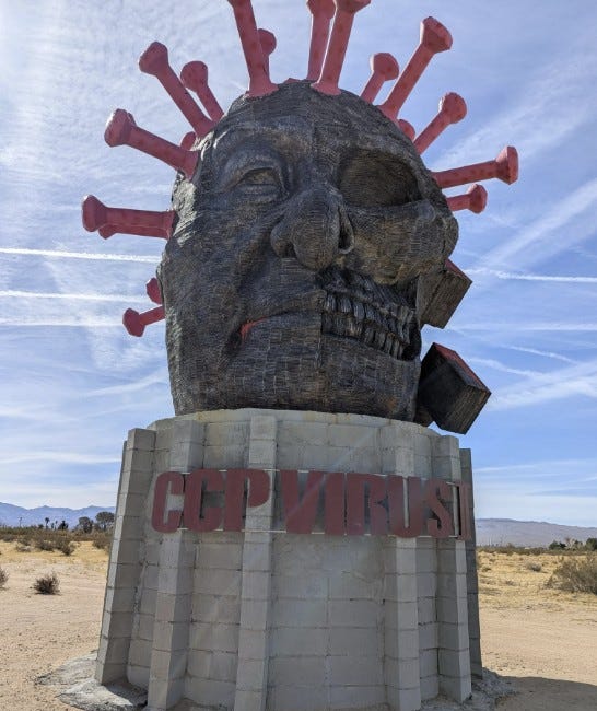 What?!? Just a CCP Virus in the Mojave Desert...