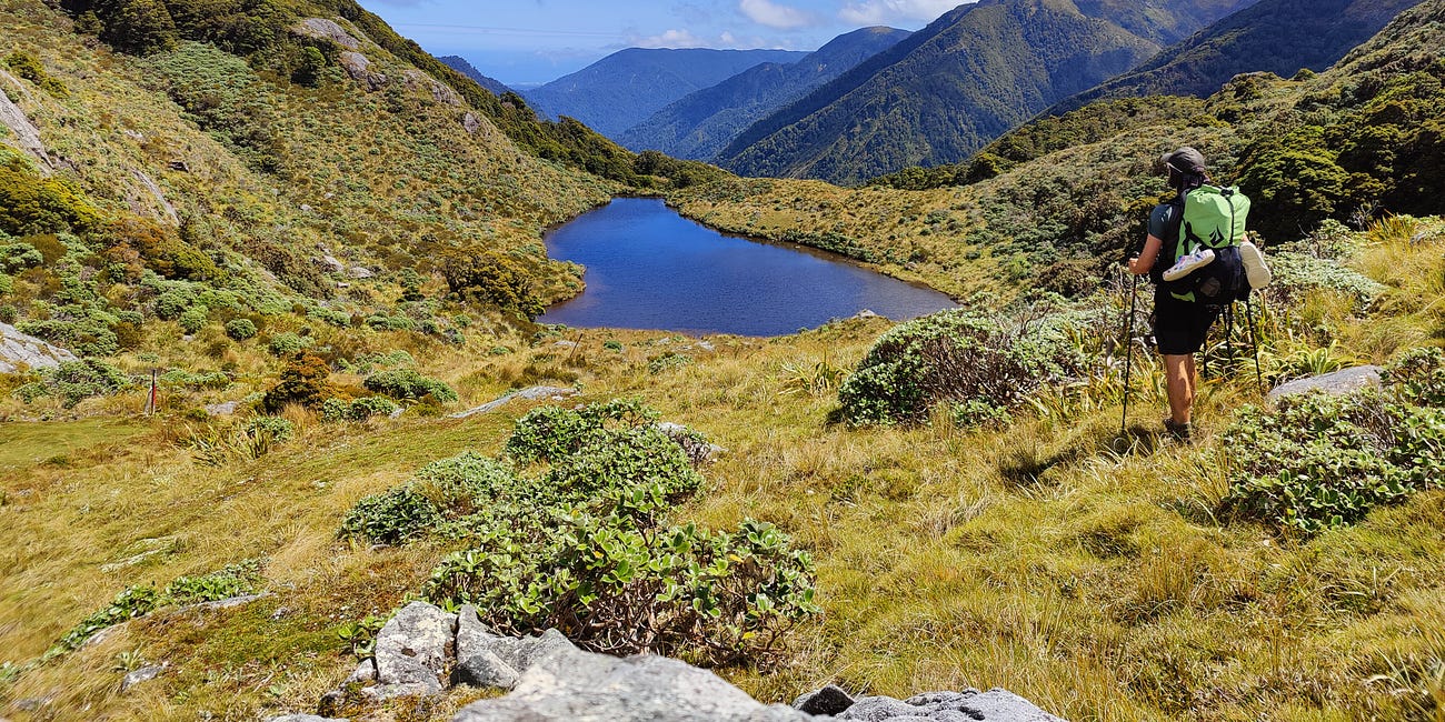 Four days hiking the Wangapeka Track