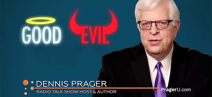 A Challenge to Dennis Prager about Secular Morality