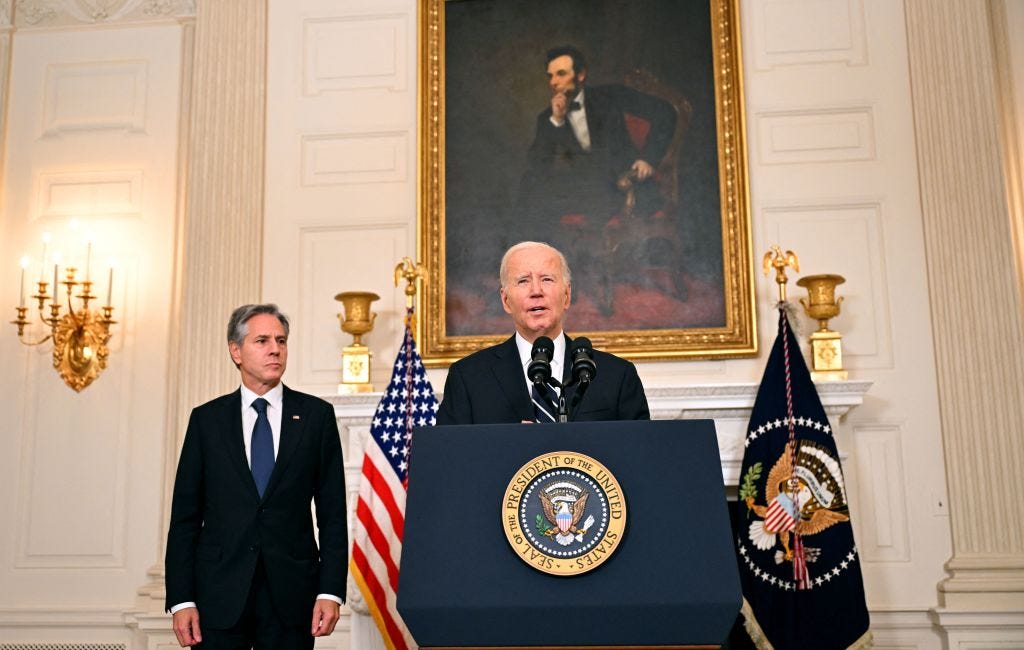 Delusion in the White House. Bloodshed in Israel.