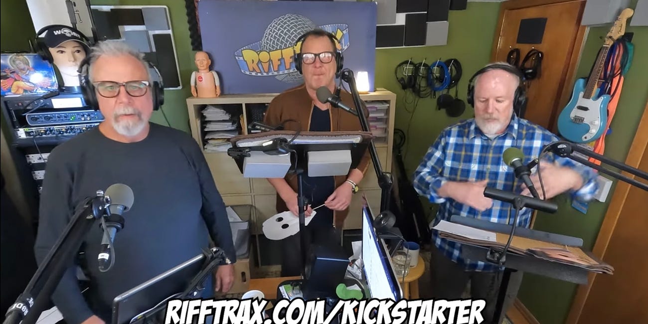 RiffTrax Launches Annual Kickstarter For Live Show, Featuring 'Point Break'