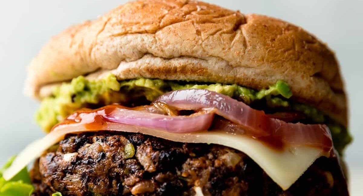 Sprouted Black Bean Burgers