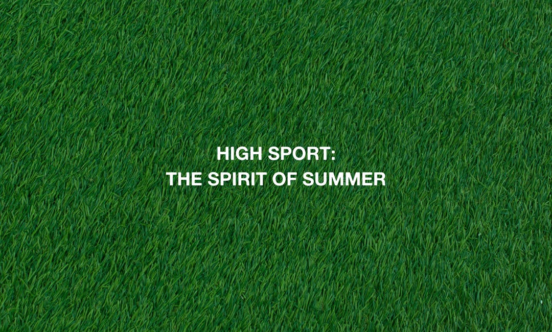 High Sport: Wish You Were Here