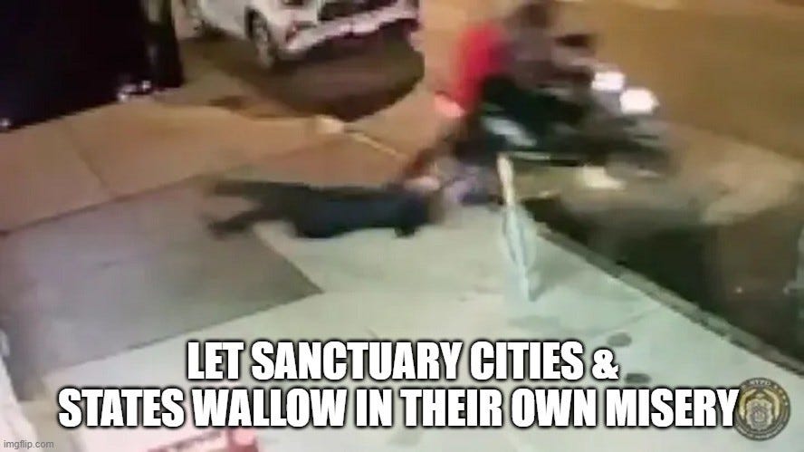 Let Sanctuary Cities & States Wallow In Their Own Misery 