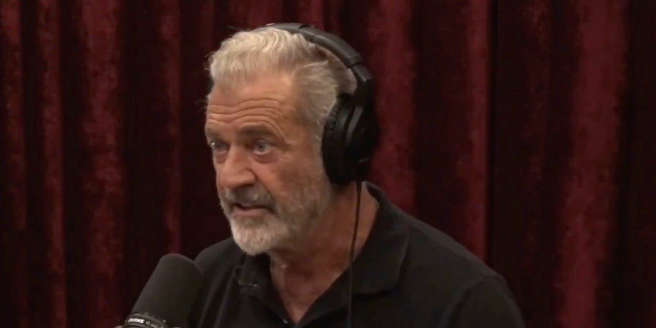 MEL GIBSON: "I have three friends. All three of them had stage four cancer. All three of them don't have cancer right now at all."