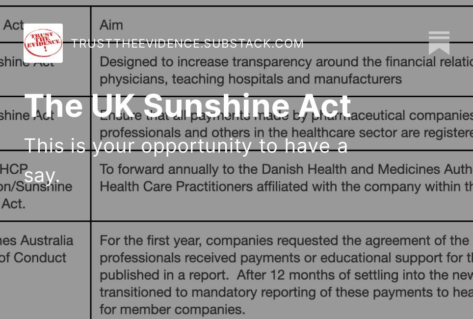 The UK Sunshine Act 