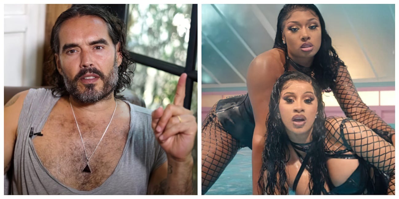 YouTube Punishes Russel Brand, Pays Cardi B