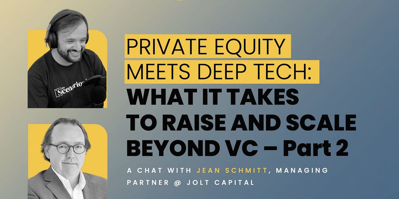Private Equity Meets Deep Tech: What It Takes to Raise and Scale Beyond VC – Part 2 | Deep Tech Catalyst
