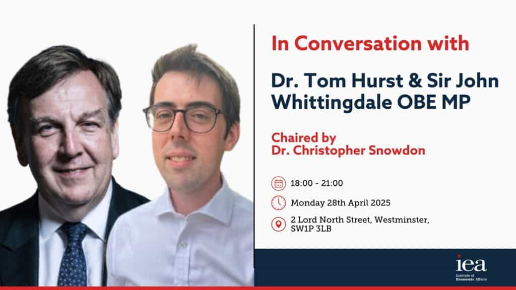 EVENT: In Conversation with Dr Tom Hurst and Sir John Whittingdale OBE MP