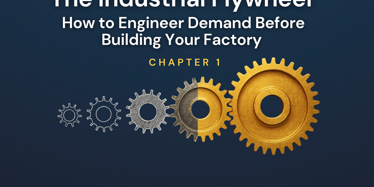 The Industrial Flywheel: How to Engineer Demand Before Building Your Factory | Chapter 1/2
