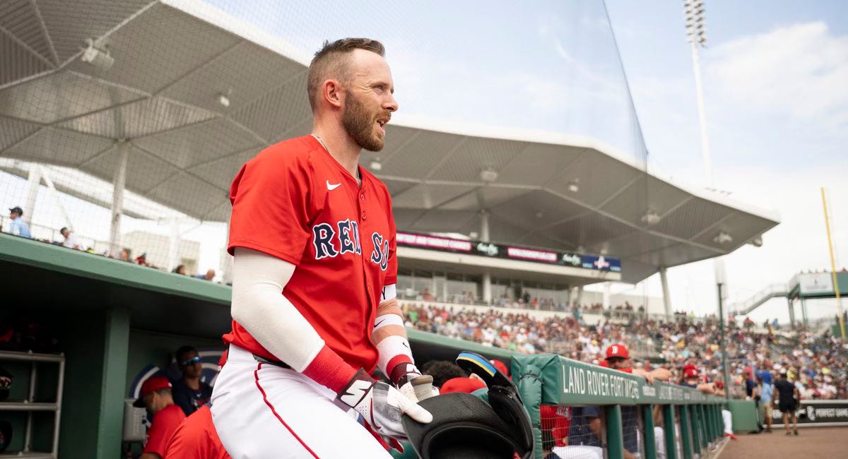 What's Red Sox shortstop Trevor Story's 'gentleman's bet' with All-Star MVP Jarren Duran for this coming season?