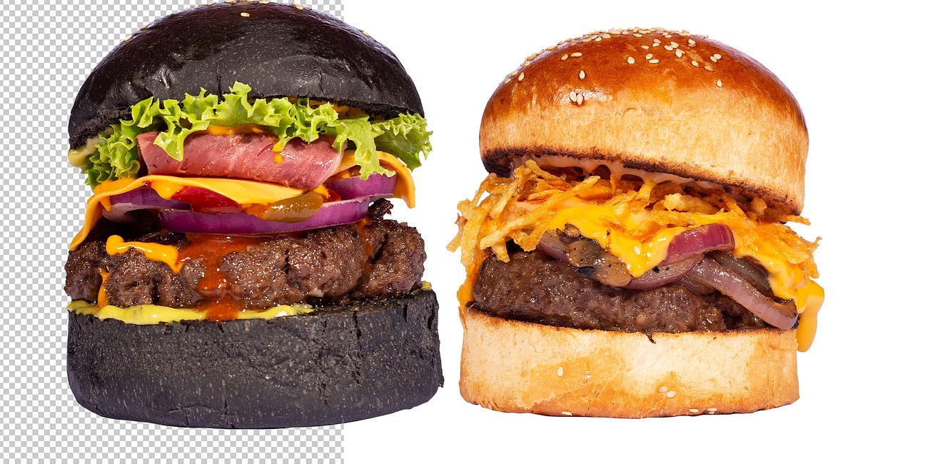Yüksek Çözünürlüklü Burger Fotoğrafları PNG Arşivi