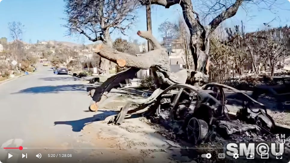 detailed forensic evidence supporting the use of DEW’s in the l.a. fires 