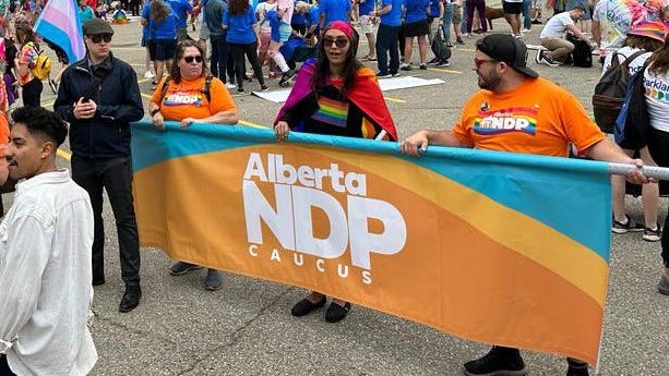 SHOCKING: The Alberta NDP Supports Removing the TQ+ from the LGB