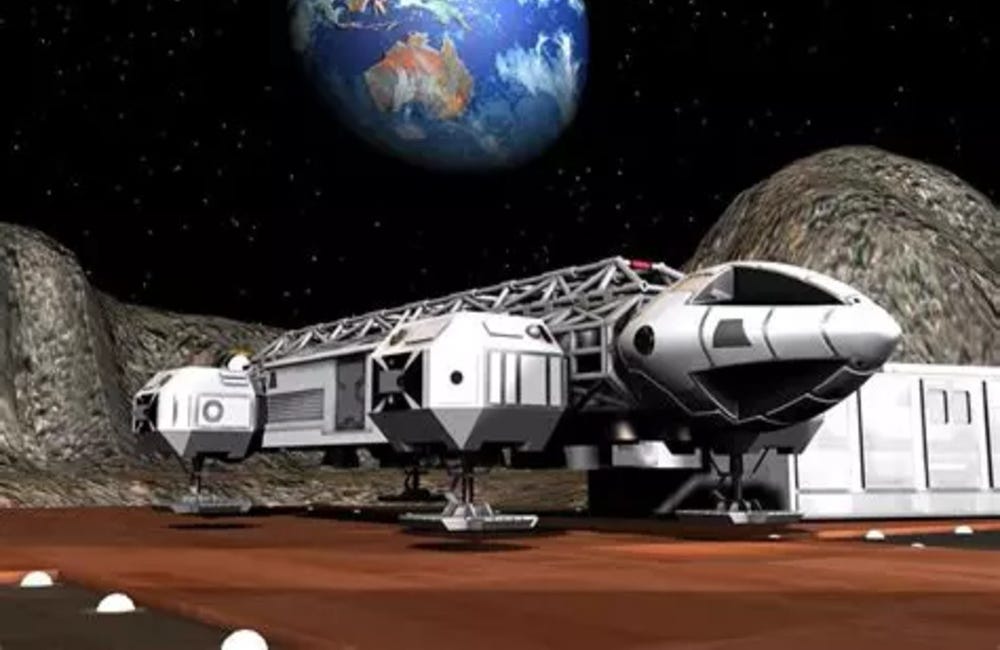 The parable of, "Space 1999" 