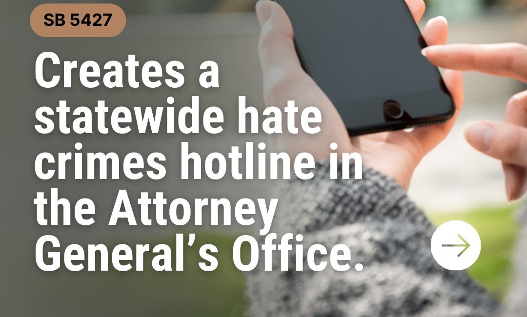 WA's new "hate crime hotline": The Facts
