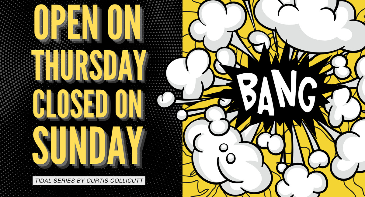 Open on Thursday, Closed on Sunday